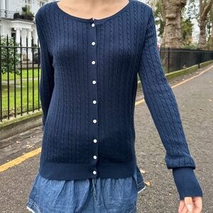 Navy Westwood Cardigan